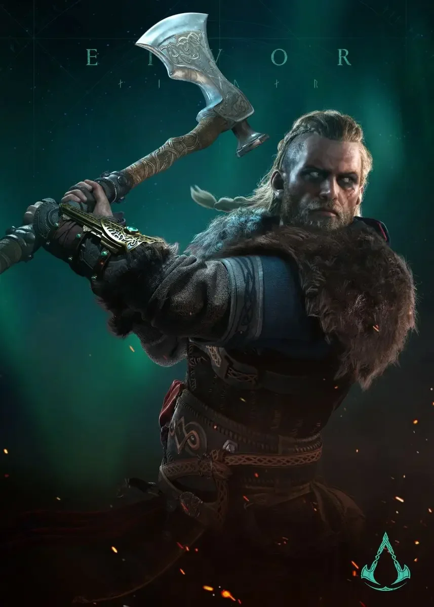 Poster sur toile des personnages - Assassin's Creed Valhalla – Image 8