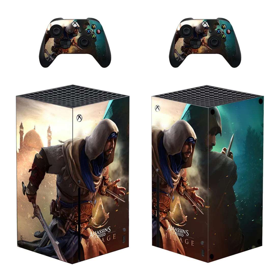 Autocollant Assassin's Creed Mirage - pour Xbox Series X et 2 contrôleurs - Vinyl – Image 6
