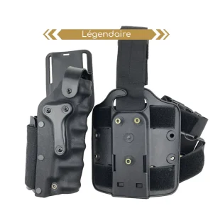Étui de cuisse + Holster pour Glock 17, Colt 1911, M92, M9, P226, P228, M9A1