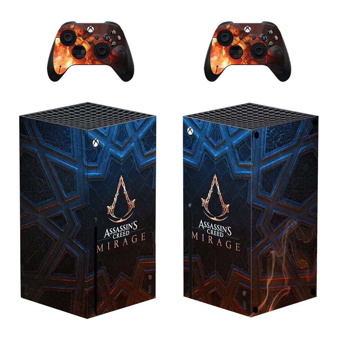 Autocollant Assassin's Creed Mirage - pour Xbox Series X et 2 contrôleurs - Vinyl – Image 2