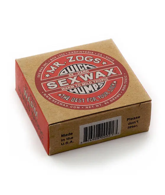 Sex Wax Quick Humps Warm to Mild Tropic (5x extra hard)