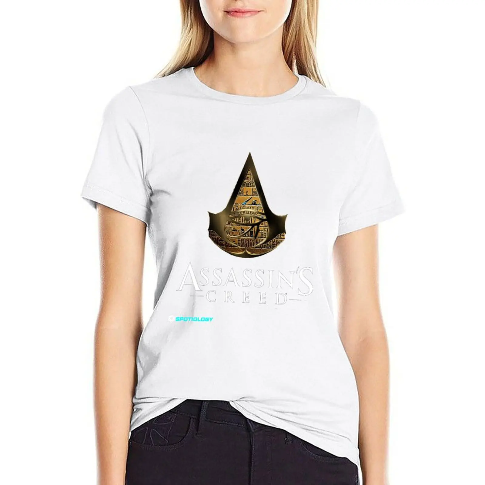 T-Shirt Logo Assassin's Creed Origine pour Femme – Image 6