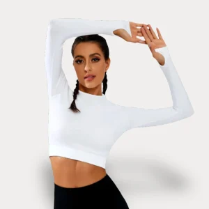 T-SHIRT DE SPORT À MANCHES LONGUES - BASIC