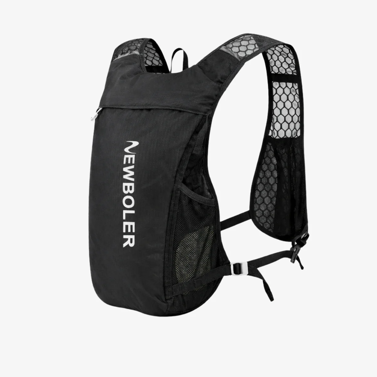 Gilet d’hydratation unisexe ultra léger respirant avec rangements multiples – Image 3