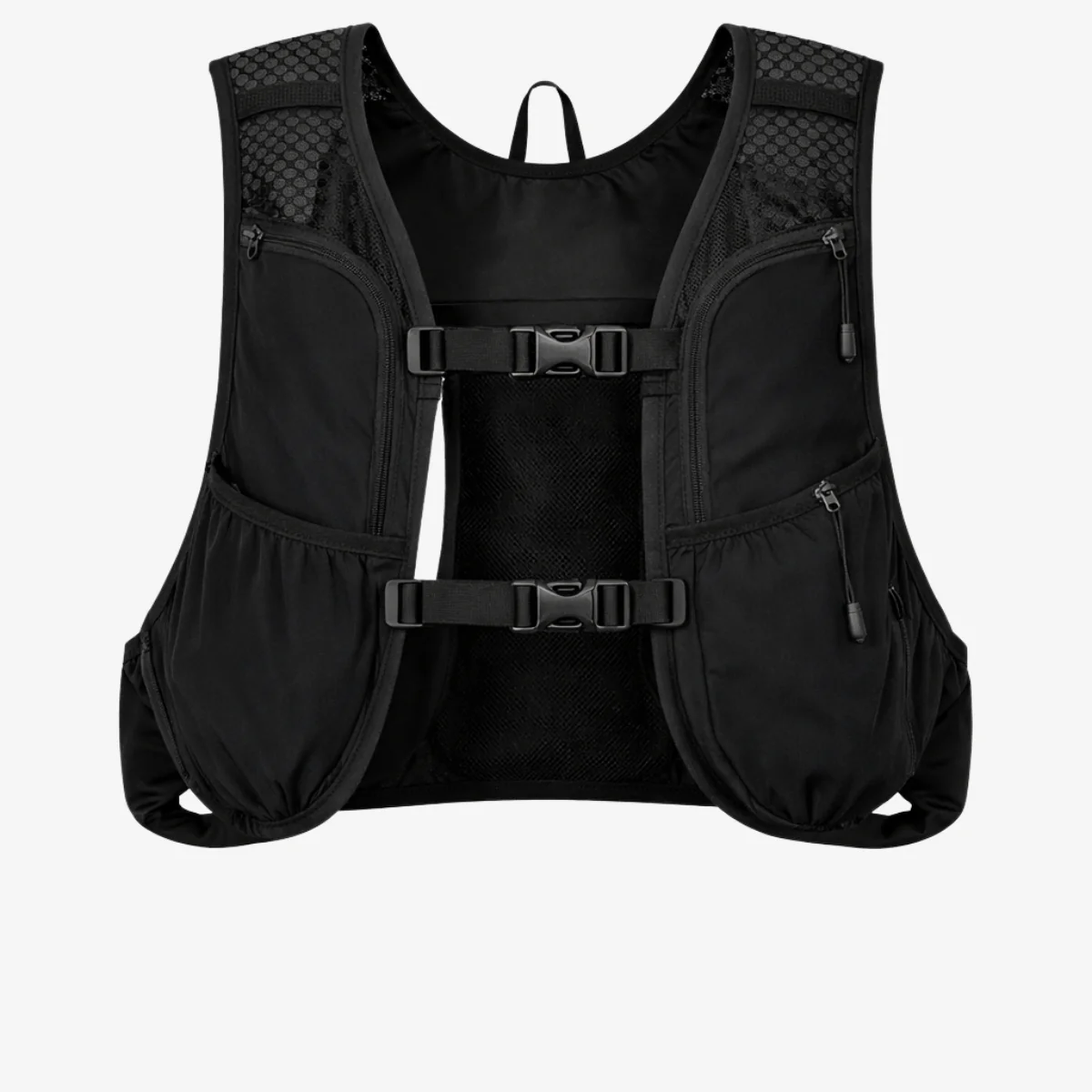 Gilet d’hydratation unisexe ultra léger respirant avec rangements multiples