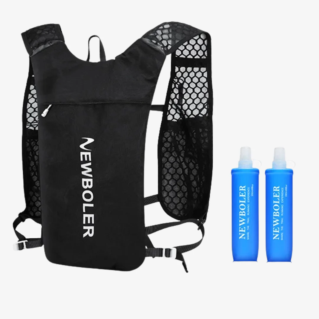 Gilet d’hydratation unisexe ultra léger respirant avec rangements multiples – Image 8