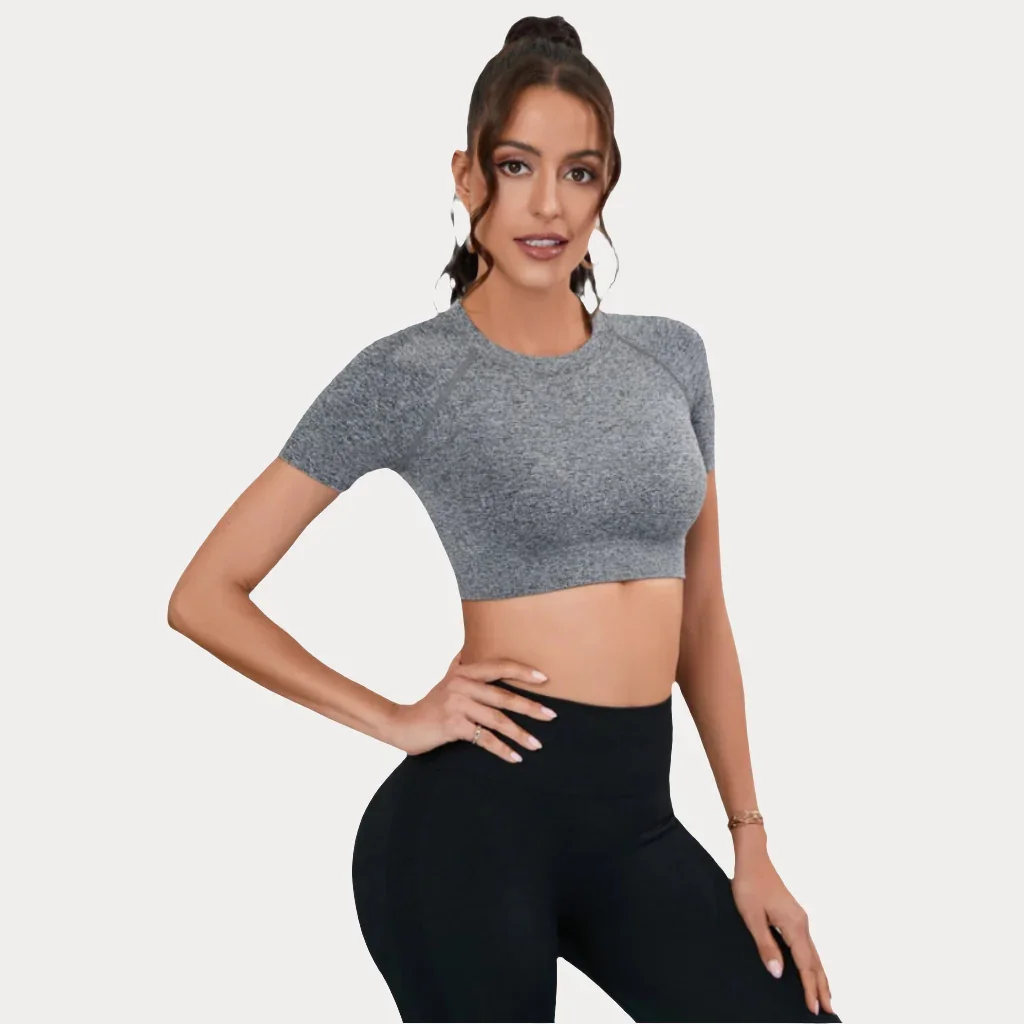 HAUT DE SPORT À MANCHES COURTES - BASIC – Image 8