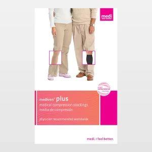 Bas de compression 20-30 mmhg Medi Plus pour femme (Mollet)