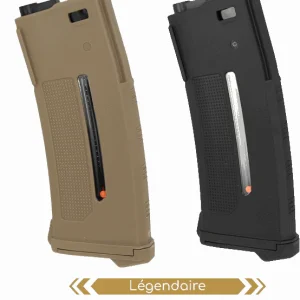 Chargeur Mid-cap 250 billes, Compatible M4 et HK416 / Enhanced Polymer EPM1 Dark Earth et Tan / PTS