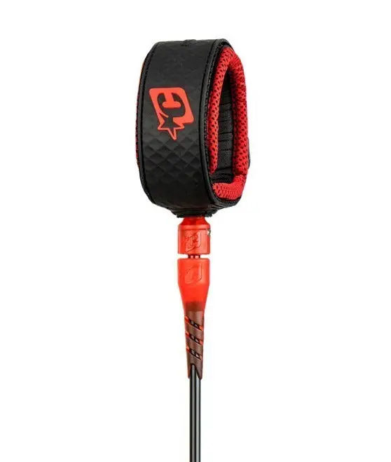 Creatures leash reliance 6' pro (black red)