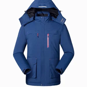 Veste Chauffante Bleue