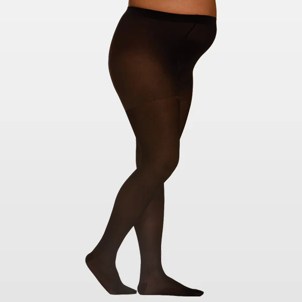 Bas de compression 20-30mmhg Sigvaris 842 Soft Opaque pour femme (Maternité) – Image 2