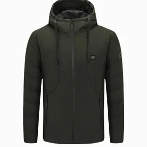 Manteau Chauffant avec Bouton